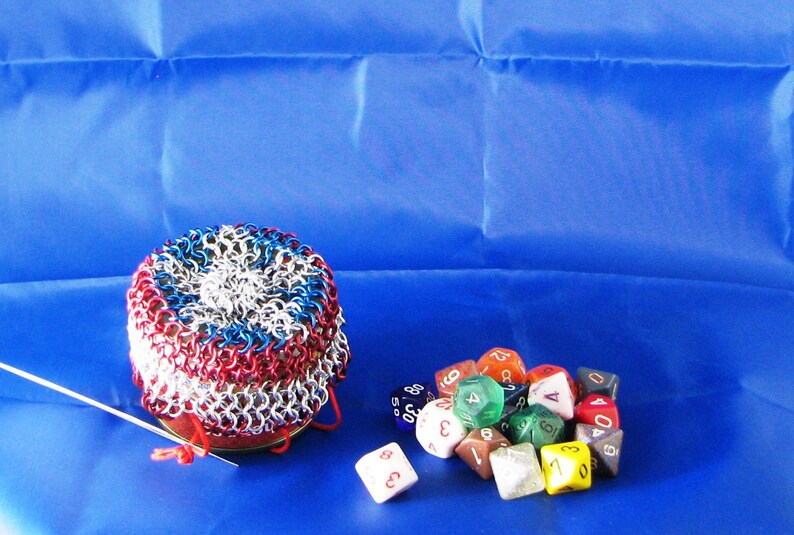 Captain America Shield Dice Bag