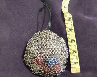 Stainless Steel Chainmail Dice Bag Large - Etsy