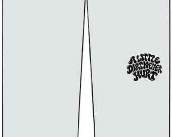 Abstract Black Graphic Sweatpants