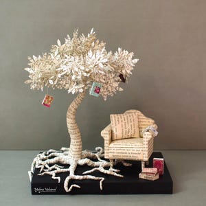Diorama, Arte su carta, Arte multimediale, Il mio angolo di lettura preferito