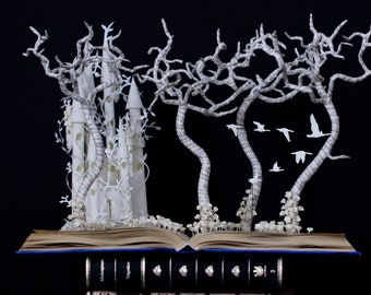 Assepoesters Dream Book Sculpture - Boekkunst - Veranderd boek