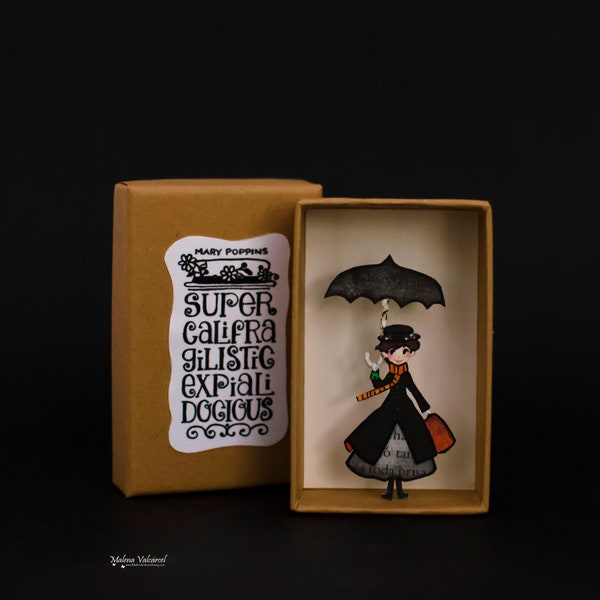 SuperCalifragilisticoEspialidoso - Mary Poppins - Miniatura - Diorama