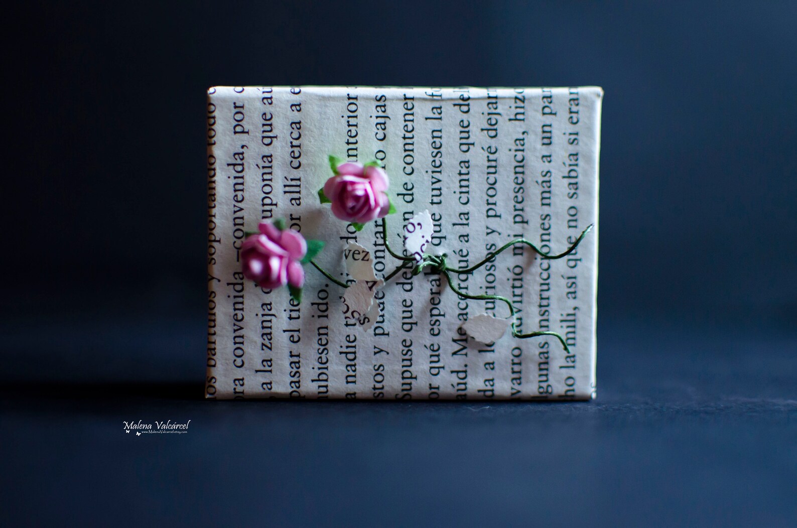 ballerina tiny paper shoes - matchbox art - diorama - ballet shoes - miniature paper shoes