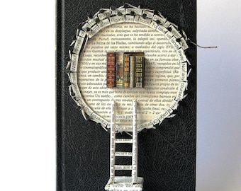 Emily Dickinson Book Art Sculpture – Unique Wall Art