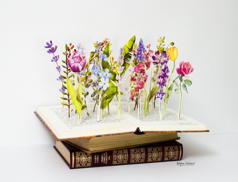 The Secret Garden Book Art Book Sculpture Altered Book Book Arts image 2