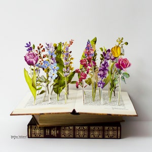 The Secret Garden Book Art Book Sculpture Altered Book Book Arts image 5