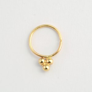 Septum Ring, Septum, Tribal Septum Ring, Septum Jewelry, Septum Piercing, Gold Septum Ring, Solid Gold Septum Ring, 14k Gold Septum, Bling