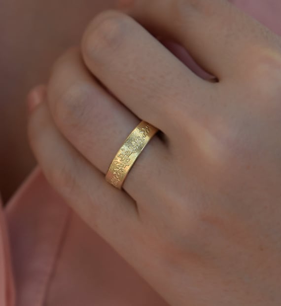 Wedding ring store etsy deals