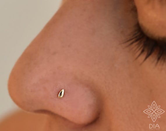 Barely there nose stud hot sale