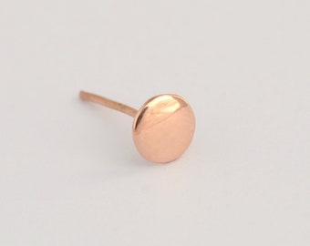 Minimalist Earrings, Round Earrings, Small Gold Stud Earrings, Gold Round Stud Earrings, Geometric Earrings, Circle Gold Studs, Nickel Free