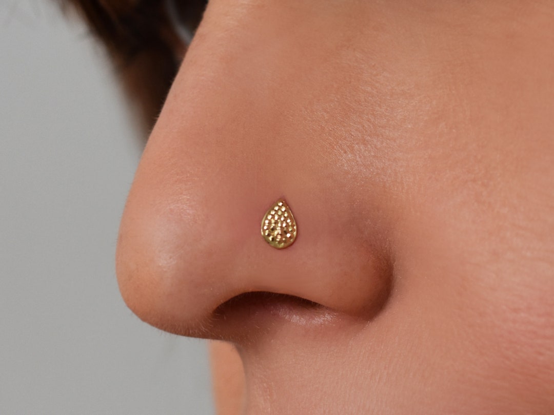 Nose pin deals gold small size