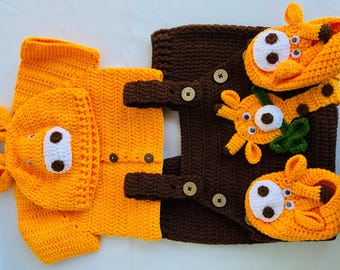 Häkel-Baby-Set