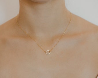 Multiple Interlocking Rings, Ring, Circle, Round Necklace