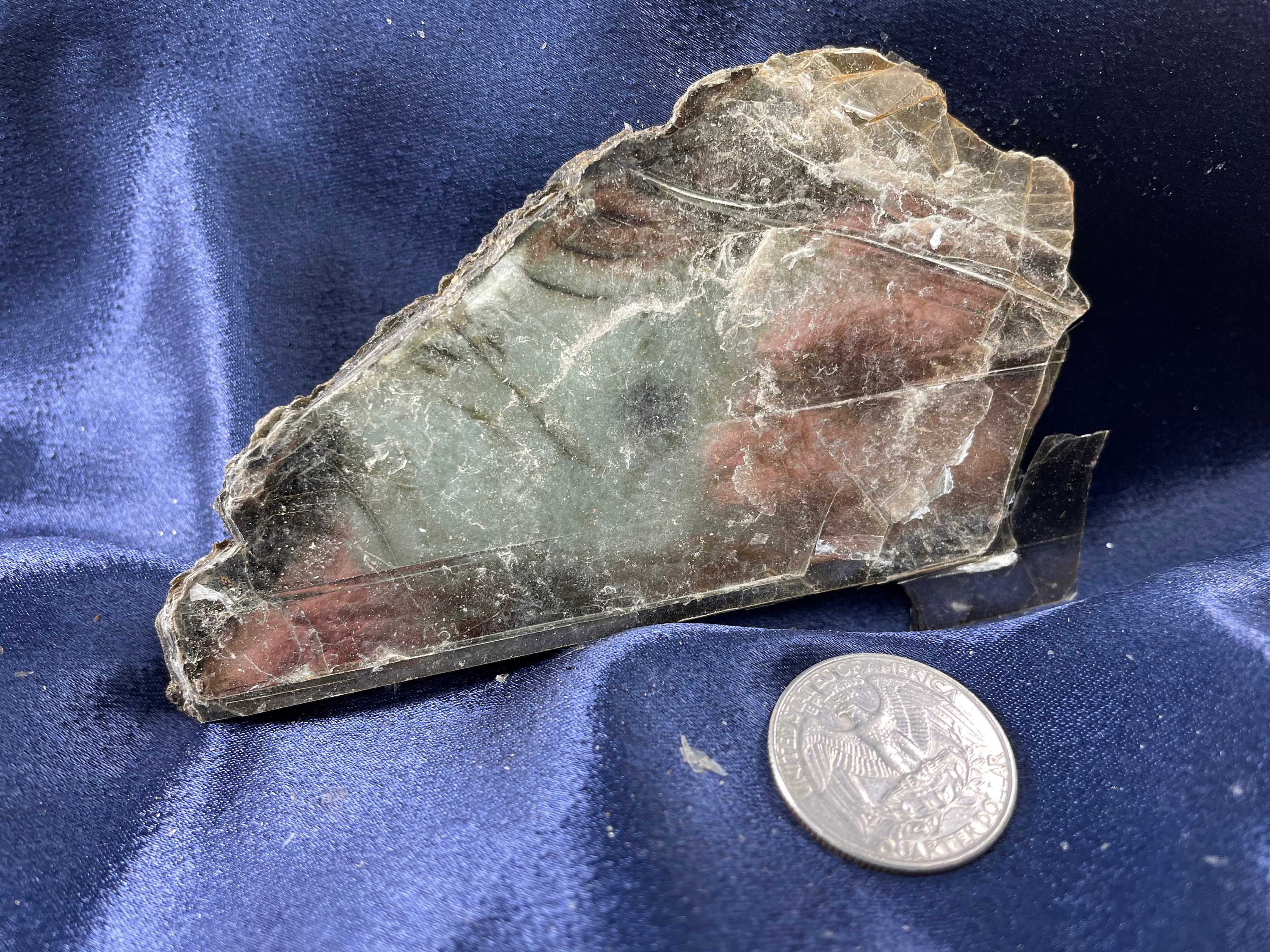 Small Mica Specimen Sheet Rock Mineral Crystal Etsy