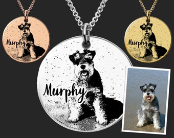 miniature schnauzer earrings