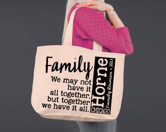 family reunion bag etsy