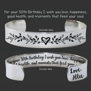50th Birthday Gift | 50 Year Old | 50 Year Old Gift | 50th Birthday | Mom Birthday Gift | Aunt Birthday Gift | Friend Birthday Gift