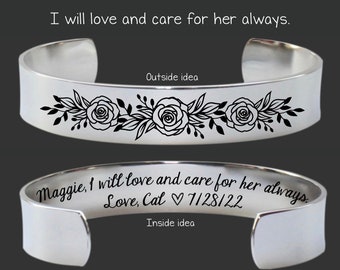 Mother In Law Promise | Mother In Law Gift | Mother of the Groom Gift | Mother of the Bride Gift | Mother's Day | Love and Care