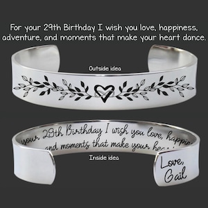 29th Birthday Gift | 29 Year Old | 29 Year Old Gift | 29th Birthday | Daughter Birthday Gift | Granddaughter Birthday Gift