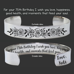 75th Birthday Gift | 75 Year Old | 75 Year Old Gift | 75th Birthday | Mom Birthday Gift | Aunt Birthday Gift | Friend Birthday Gift