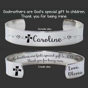 Godmother Gift | Christening Gift for Godmother | Baptism Gift for Godmother | Godmother Birthday Gift | Godmother Easter Gift