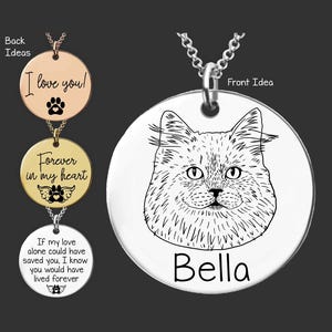 Siberian Cat Necklace | Cat Mom Birthday Gift | Cat Mom Gift Easter | Cat Lover Gift Women | Cat Memorial Gift | Loss of Cat Gift