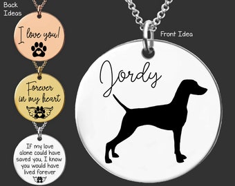 Vizsla | Vizsla Mom | Vizsla Gift | Vizsla Necklace | Dog Mom | Dog Mom Gift | Dog Memorial Gift | Loss of Dog Gift