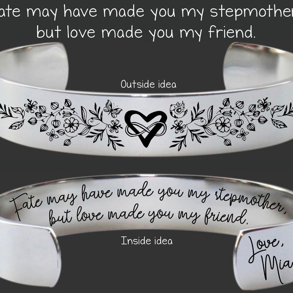 Stepmother | Stepmother Gift | Stepmom | Stepmom Gift | Mothers Day | Stepmom Mother's Day Gift | Stepmom Birthday Gift | Fate