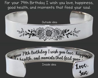 79th Birthday Gift | 79 Year Old | 79 Year Old Gift | 79th Birthday | Mom Birthday Gift | Aunt Birthday Gift | Friend Birthday Gift