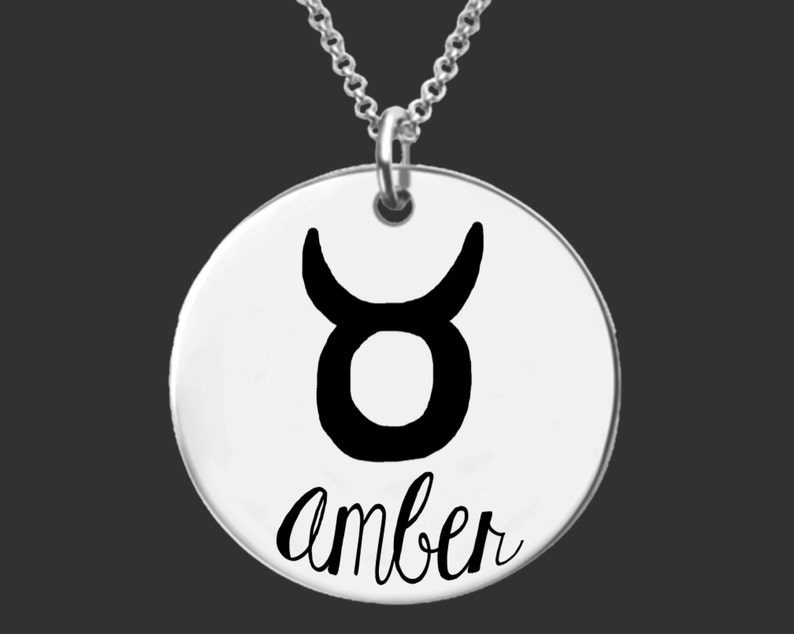 Taurus Zodiac Necklace Jewelry Easy-to-use S Weekly update