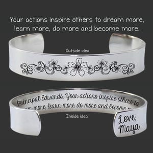 Principal Gift | Principal Appreciation Gift | Principals Day | Principal Birthday Gift | Principal Easter Gift | Your Actions Inspire