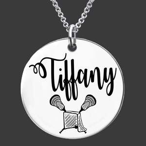 Lacrosse Necklace | Lacrosse  Gift | Sports Necklace | Lacrosse Jewelry | Lacrosse Daughter | Lacrosse Lover Gift