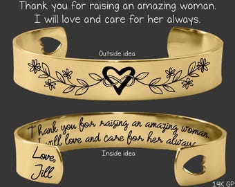 Mother In Law Promise | Mother In Law Gift | Mother of the Groom | Mother of the Bride | Mother's Day | Amazing Woman
