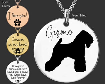 Wheaten Mom | Wheaten Terrier | Wheaten Gift | Wheaten Necklace | Dog Mom | Dog Mom Gift | Dog Memorial Gift | Loss of Dog Gift