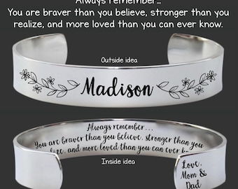 Daughter Gift | Daughter Birthday Gift | Granddaughter Gift | Granddaughter Birthday Gift | Daughter Easter Gift | You Are Braver