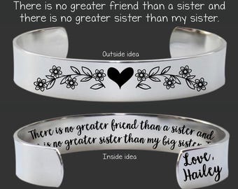 Sister Gift | Sister Birthday Gift | Gift for Sister | Sister Personalized Gift | Sister Gifts | Sister Gift from Sister | No Greater Sister