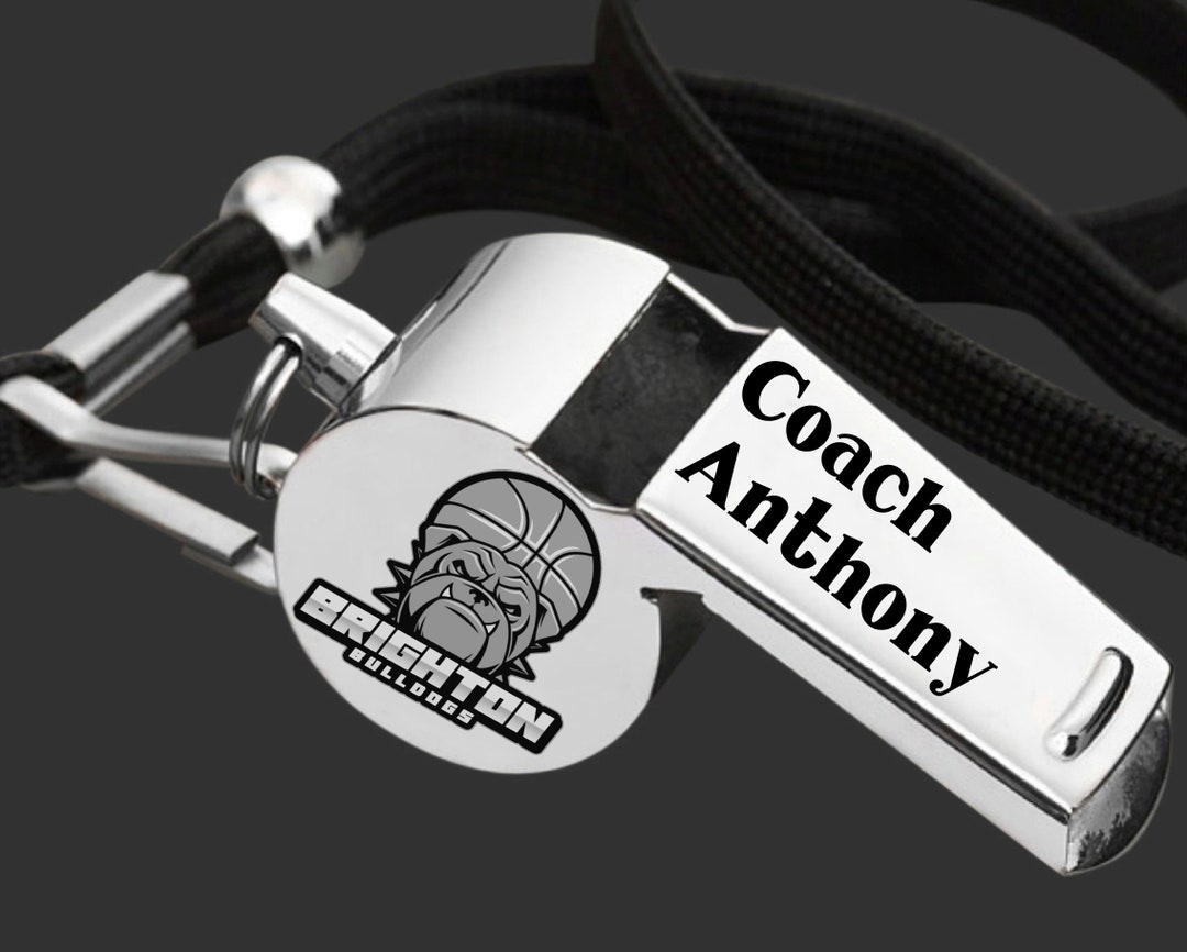 Coach Whistle Basketball Whistle Basketball Coach Coach Etsy