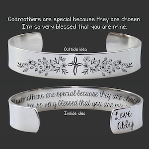 Godmother Gift | Christening Gift for Godmother | Baptism Gift for Godmother | Godmother Birthday Gift | Godmother Easter Gift | Chosen