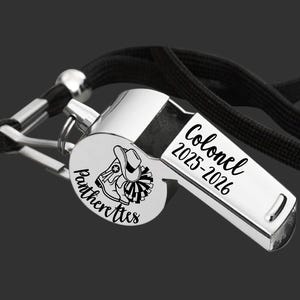 Drill Team Coach | Coach Whistle | Coach Gift | Gift for Coach | Coach Appreciation | Personalized Whistle | Engraved Whistle | Mens Gifts