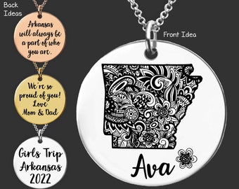 Arkansas | Arkansas State | Girls Trip | Exchange Student Gift | Daughter Gift | Going Away Gift | Moving Gift