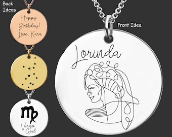 Virgo Zodiac Necklace | Virgo Constellation Necklace | Astrology Gifts | Personalized Gift | Birthday Gifts For Her | Gifts
