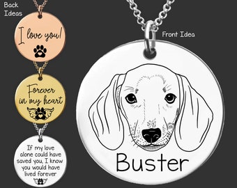 Dachshund Necklace | Dachshund Jewelry | Personalized Dog Necklace | Dog Gift | Personalized Gift | Birthday  Gift For Her |