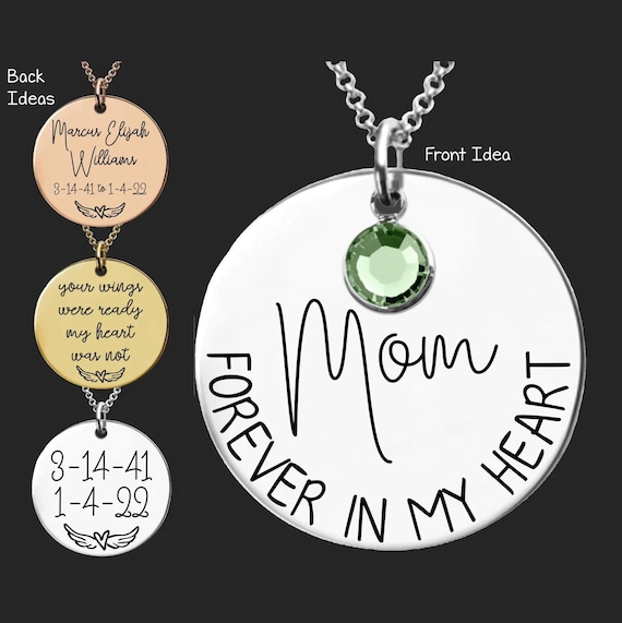 Memory jewelry for mother discount