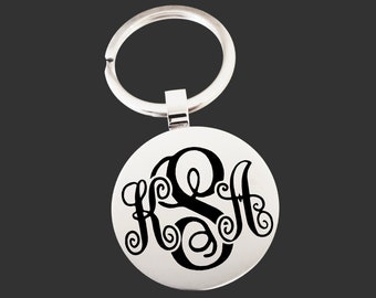 Monogram Keychain | Graduation Gift | Promotion Gift | Friend Gift | Custom Personalized Key Chain | Gift Ideas | Personalized Gift