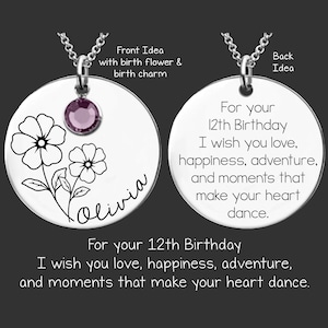 12th Birthday Gift | 12th Birthday Girl | 12 Year Old | 12 Year Old Girl Gift | 12th Birthday | Daughter Birthday Gift | Granddaughter Gift