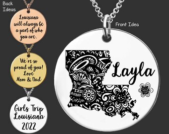 Louisiana | Louisiana State | Girls Trip | Exchange Student Gift | Daughter Gift | Going Away Gift | Moving Gift