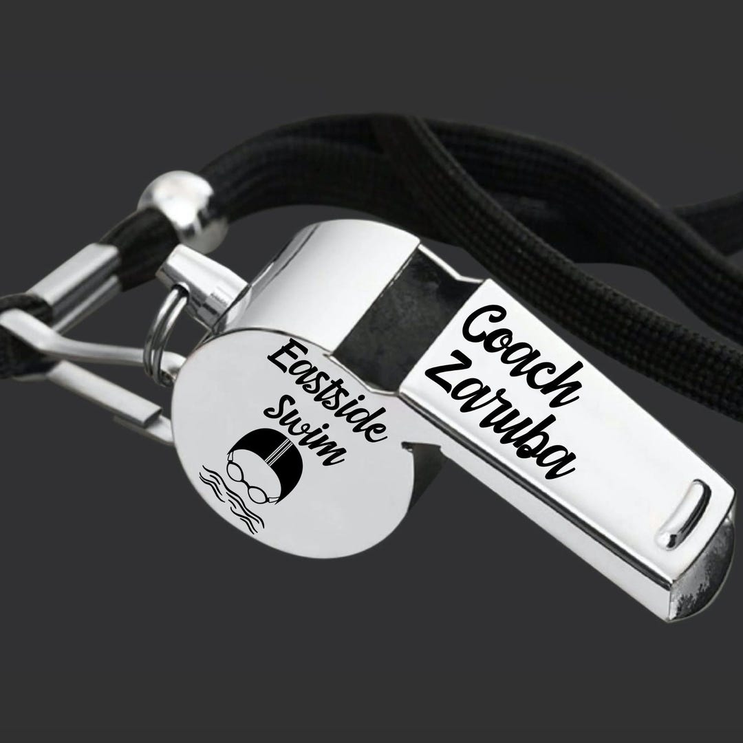 Swim Whistle Gift for Coach