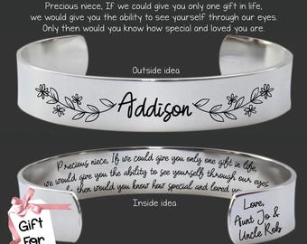 Niece Gift | Gift for Niece | Niece Birthday Gift | Niece Personalized Gift | Niece Gift from Aunt | Niece Gift from Uncle | Only One Gift
