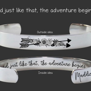 Graduation Gifts | Graduation Gifts for Her | Graduation Gift | College Graduation | Class of 2024 | Promotion Gift | The Adventure Begins