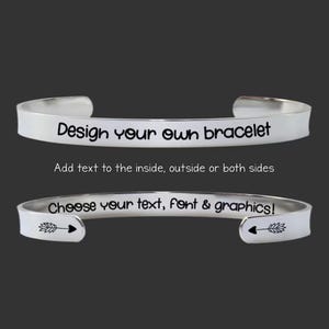 Personalized Bracelet | Create Your Own Bracelet | Custom Bracelet | Personalized Jewelry | Custom Birthday Gift | Custom Easter Gifts